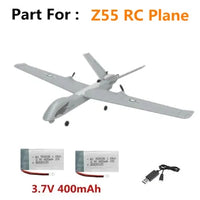 Thumbnail for Z51 Predator RC Glider 2.4G 2CH EPP Foam RC Plane With LED Light Fixed - view 11