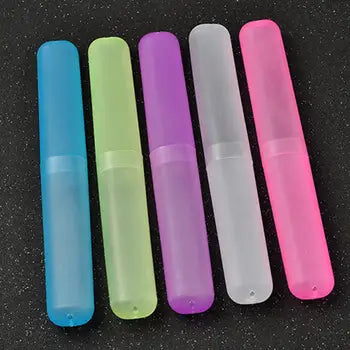 Portable Travel Hiking Camping Toothbrush Holder Case Tube Protect Cover Box Bathroom Toothbrush Holder