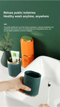 Thumbnail for Multifunctional Plastic Toothbrush Storage Case For Outdoor Travel Household Storage Cup