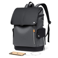 Thumbnail for Large High Quality PU Leather Waterproof  Backpack