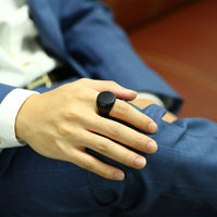 Thumbnail for Your Custom Design & Image & Logo & Text Design  20MM Stainless Steel (2) Circular Ring