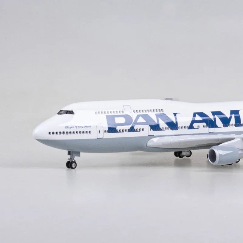 PAN AM Arabia Boeing 747 Airplane Model (1/160 Scale - 47CM)