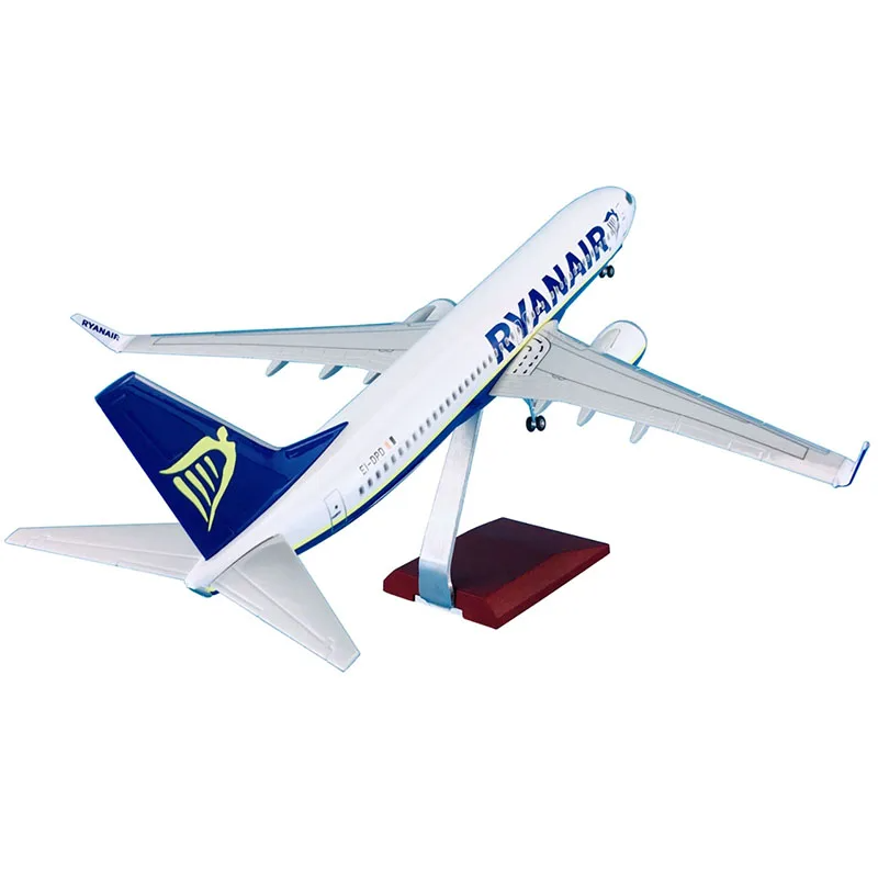RYANAIR Airlines Boeing 737-800 737NG Airplane Model (Special 47CM)