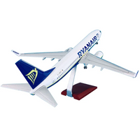 Thumbnail for RYANAIR Airlines Boeing 737-800 737NG Airplane Model (Special 47CM)