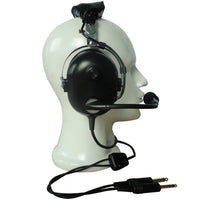 Thumbnail for Black Colour Aviation Headset Aviation Headphones Passive Noise Cancelling For Pilot And Passenger Students