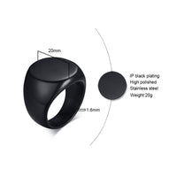 Thumbnail for Your Custom Design & Image & Logo & Text Design  20MM Stainless Steel (2) Circular Ring