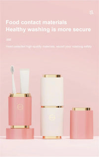 Thumbnail for Multifunctional Plastic Toothbrush Storage Case For Outdoor Travel Household Storage Cup