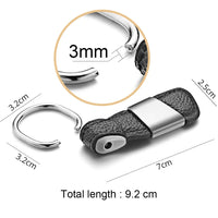 Thumbnail for Your Custom Design & Image & Logo & Text Design  Genuine Leather Car(1) Key Chain