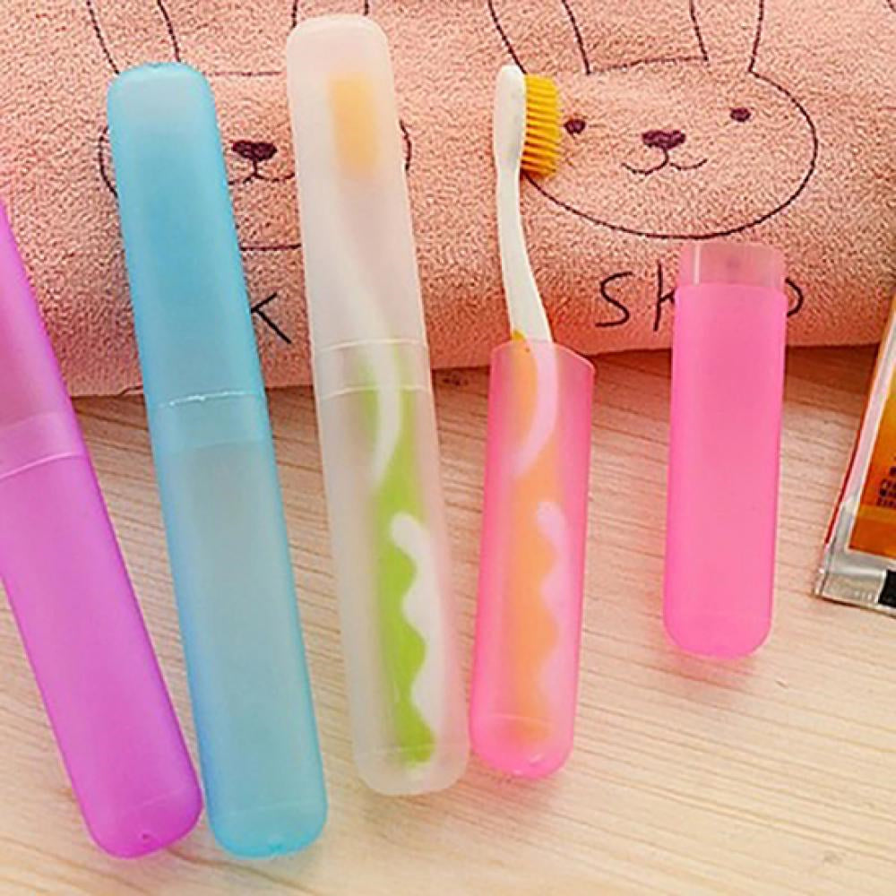 Portable Travel Hiking Camping Toothbrush Holder Case Tube Protect Cover Box Bathroom Toothbrush Holder
