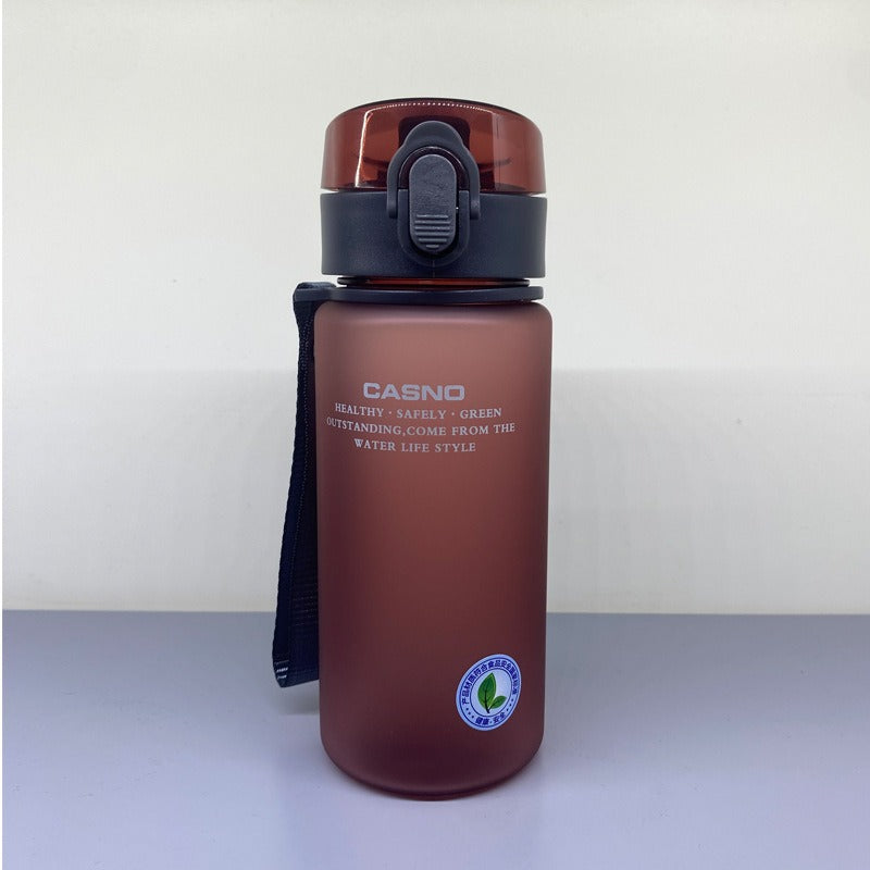 Creative portable frosted sports water cup