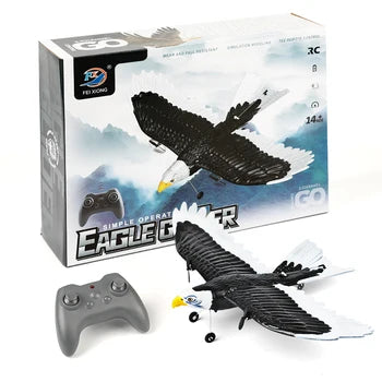 Side view of Z59 2Channel 2.4G Glider RC Airplane with Eagle Style Remote Control EPP Foam Drone Simple Control aviation RC m.