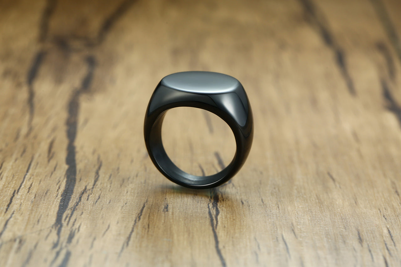 Your Custom Design & Image & Logo & Text Design  20MM Stainless Steel (2) Circular Ring