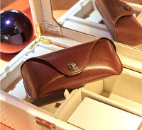 Thumbnail for Your Custom Design & Image & Logo & Text Design  Soft Leather Compression Resistant(2) Glasses Case