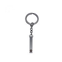 Thumbnail for Your Custom Design & Image & Logo & Text Design  Photo projection titanium steel straight bar keychain