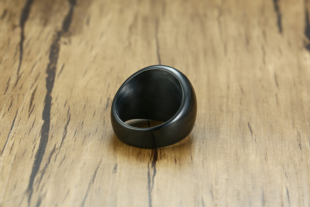 Your Custom Design & Image & Logo & Text Design  20MM Stainless Steel (2) Circular Ring