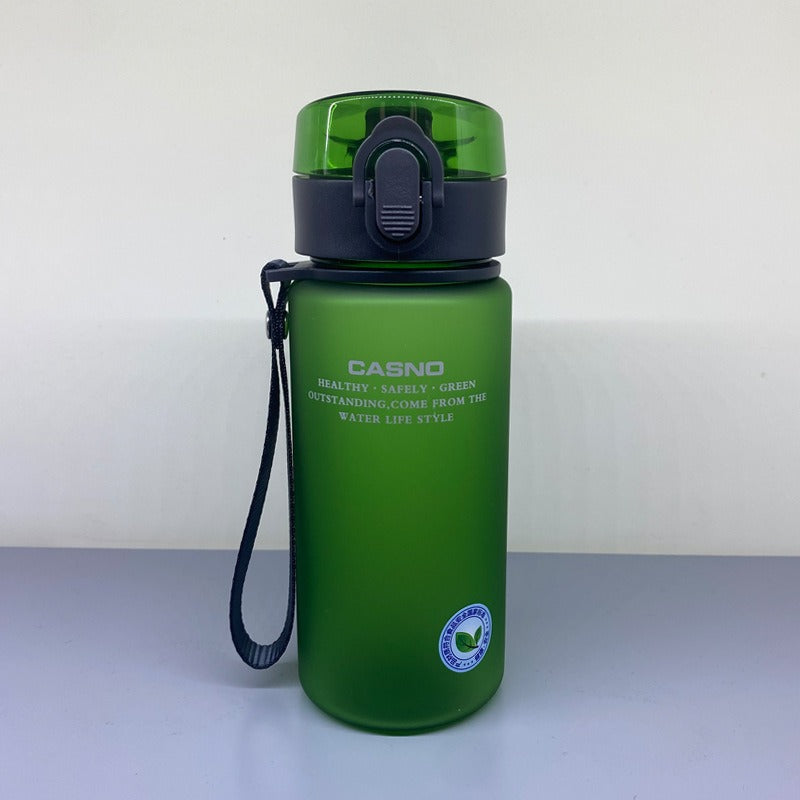 Creative portable frosted sports water cup