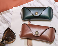 Thumbnail for Your Custom Design & Image & Logo & Text Design  Soft Leather Compression Resistant(2) Glasses Case