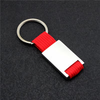 Thumbnail for Your Custom Design & Image & Logo & Text Design  Metal Woven Leather(2)Key Chains