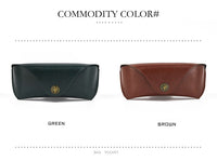 Thumbnail for Your Custom Design & Image & Logo & Text Design  Soft Leather Compression Resistant(2) Glasses Case