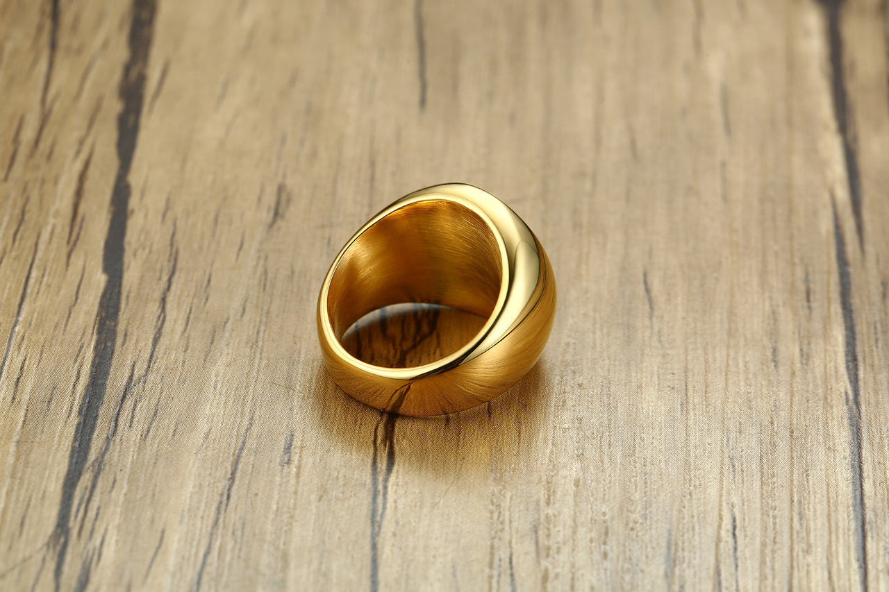 Your Custom Design & Image & Logo & Text Design  20MM Stainless Steel (2) Circular Ring