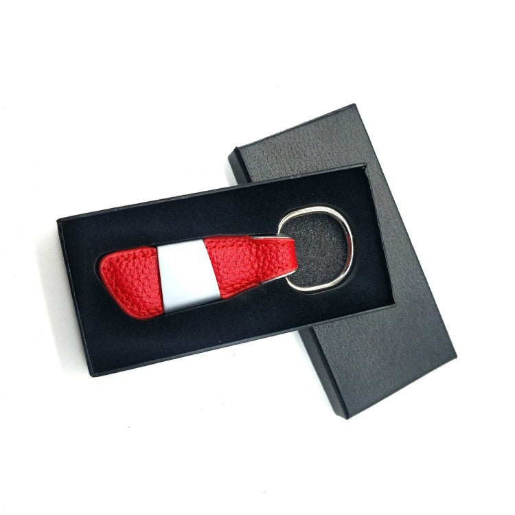 Your Custom Design & Image & Logo & Text Design  Genuine Leather Car(1) Key Chain