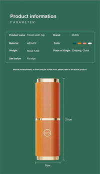 Thumbnail for Multifunctional Plastic Toothbrush Storage Case For Outdoor Travel Household Storage Cup