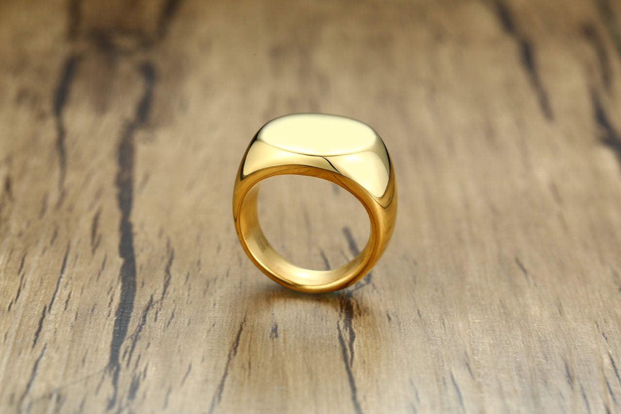 Your Custom Design & Image & Logo & Text Design  20MM Stainless Steel (2) Circular Ring