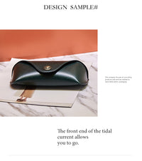 Thumbnail for Your Custom Design & Image & Logo & Text Design  Soft Leather Compression Resistant(2) Glasses Case