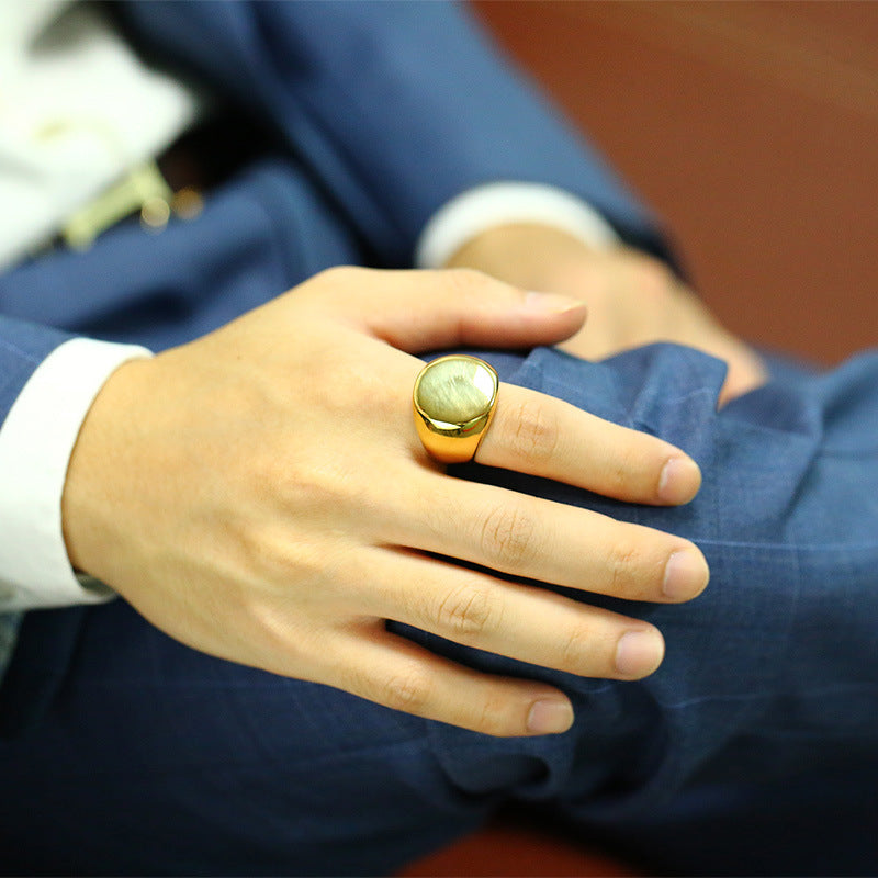 Your Custom Design & Image & Logo & Text Design  20MM Stainless Steel (2) Circular Ring