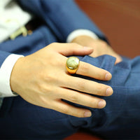 Thumbnail for Your Custom Design & Image & Logo & Text Design  20MM Stainless Steel (2) Circular Ring