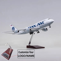 Thumbnail for PAN AM Arabia Boeing 747 Airplane Model (1/160 Scale - 47CM)