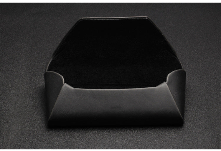 Your Custom Design & Image & Logo & Text Design High End Handmade Retro PU Leather (1) Glasses Case