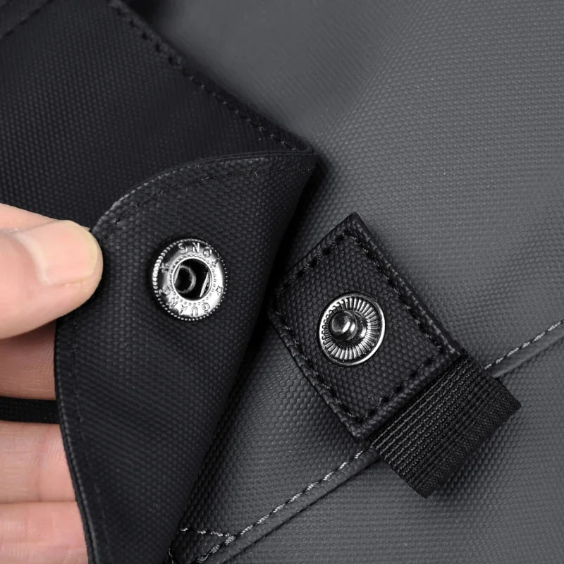 Large High Quality PU Leather Waterproof  Backpack