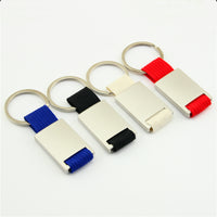 Thumbnail for Your Custom Design & Image & Logo & Text Design  Metal Woven Leather(2)Key Chains
