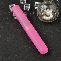 Thumbnail for Portable Travel Hiking Camping Toothbrush Holder Case Tube Protect Cover Box Bathroom Toothbrush Holder