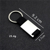 Thumbnail for Your Custom Design & Image & Logo & Text Design  Metal Woven Leather(2)Key Chains