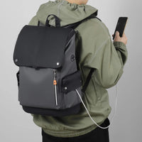 Thumbnail for Large High Quality PU Leather Waterproof  Backpack