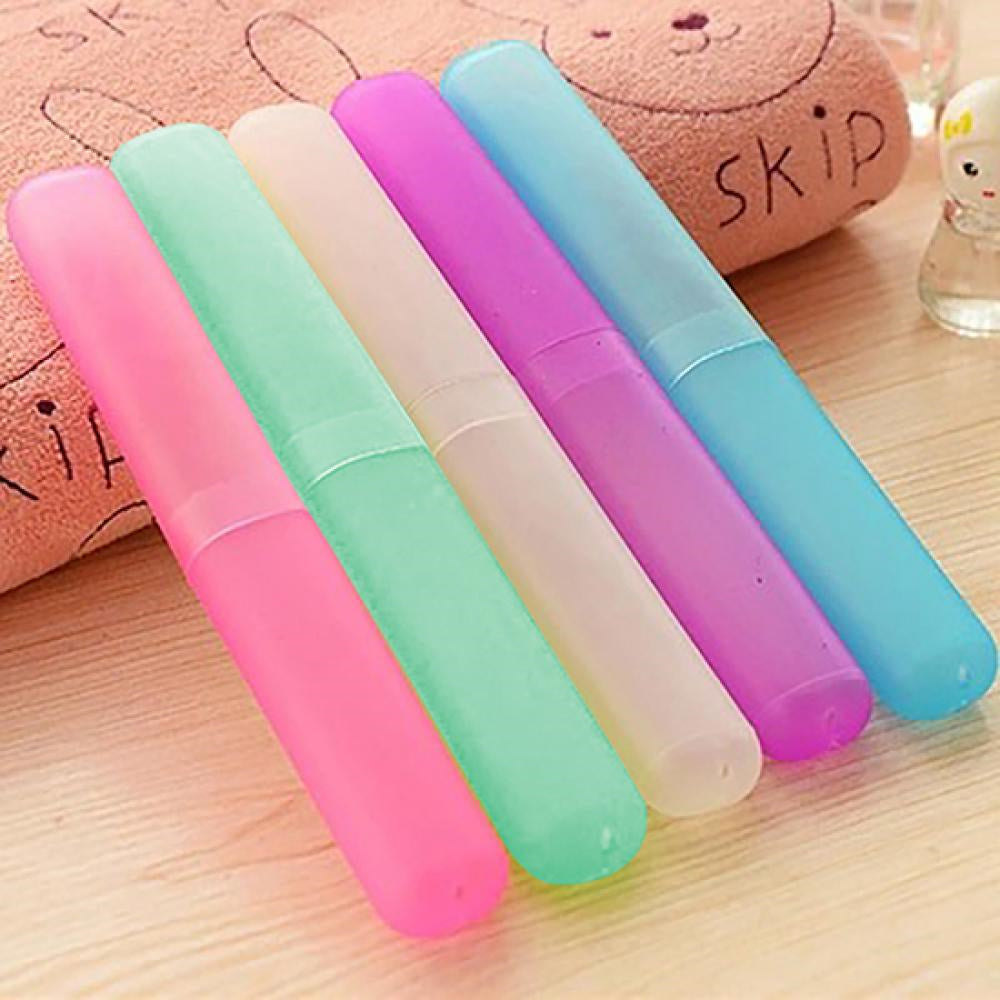 Portable Travel Hiking Camping Toothbrush Holder Case Tube Protect Cover Box Bathroom Toothbrush Holder