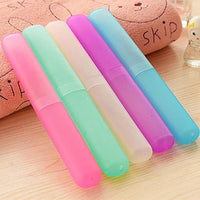 Thumbnail for Portable Travel Hiking Camping Toothbrush Holder Case Tube Protect Cover Box Bathroom Toothbrush Holder