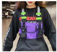 Thumbnail for Cabin Crew Crossbody Chest Bag — Reflective Oxford Sling