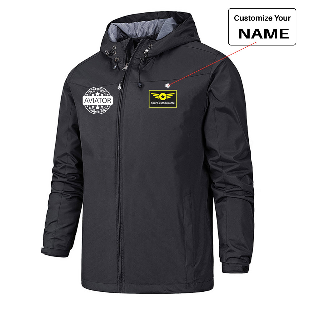 100 Original Aviator Designed Rain Jackets & Windbreakers