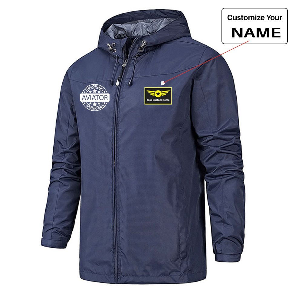 100 Original Aviator Designed Rain Jackets & Windbreakers
