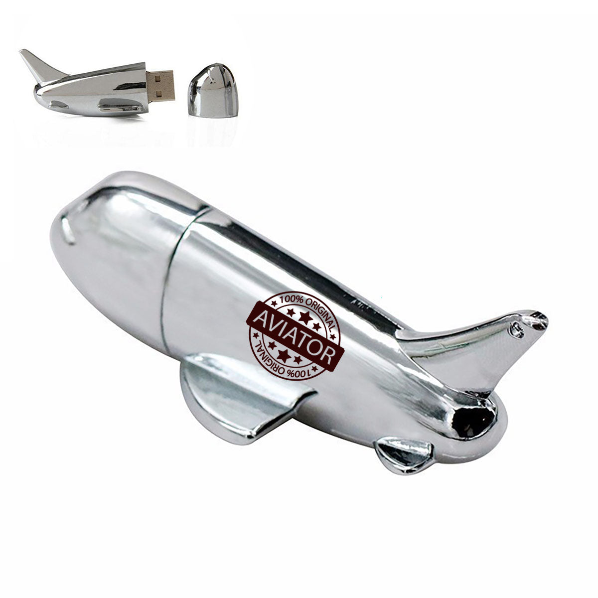 %100 Original Aviator Designed Airplane Shape USB Drives