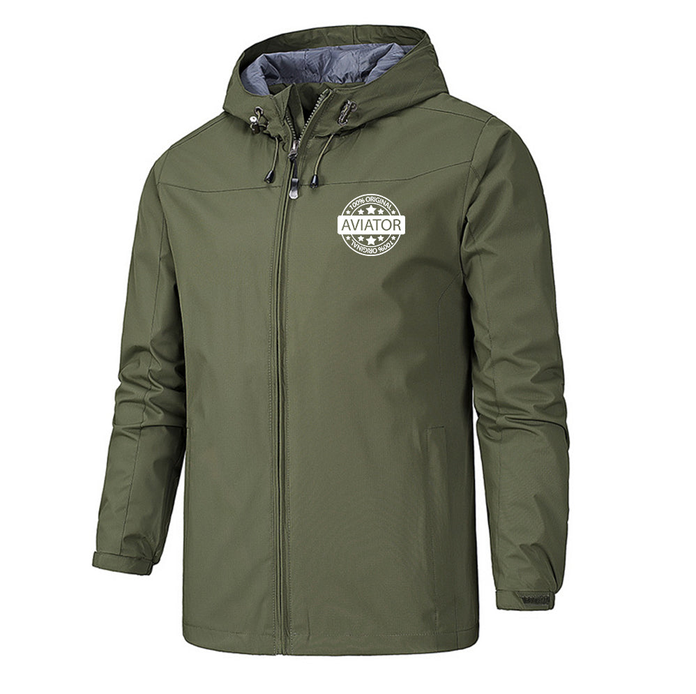 100 Original Aviator Designed Rain Jackets & Windbreakers