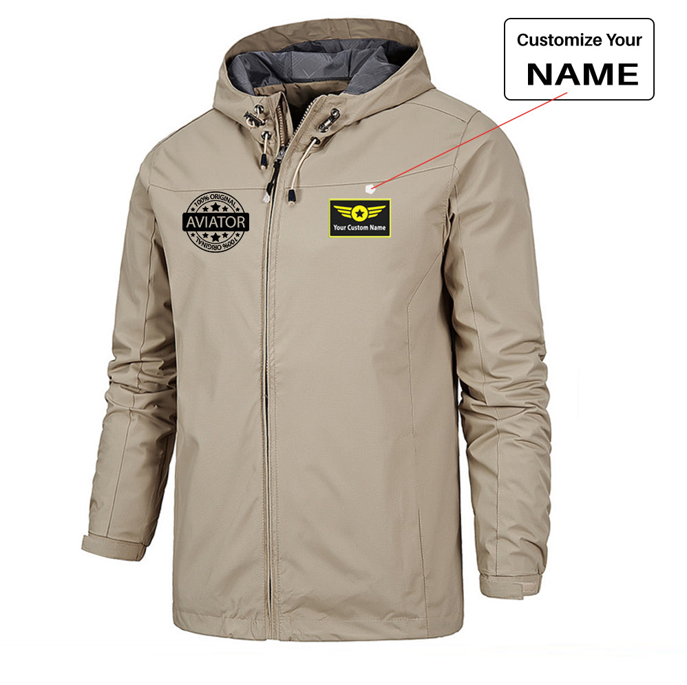 100 Original Aviator Designed Rain Jackets & Windbreakers