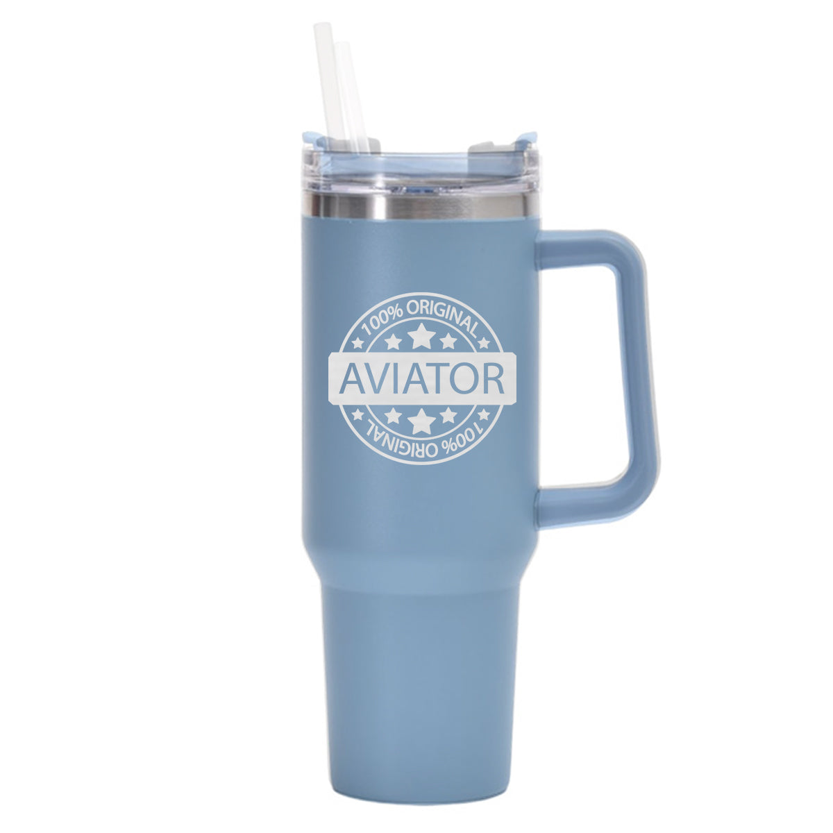 %100 Original Aviator Designed 40oz Stainless Steel Car Mug With Holder