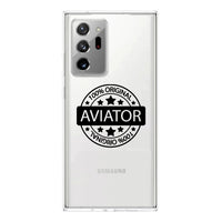Thumbnail for 100 Original Aviator Designed Transparent Silicone Samsung S & Note Cases