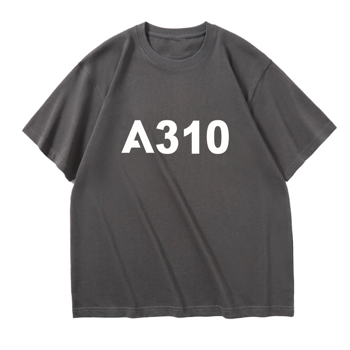A310 Flat Text Designed Relax Fit T-Shirts