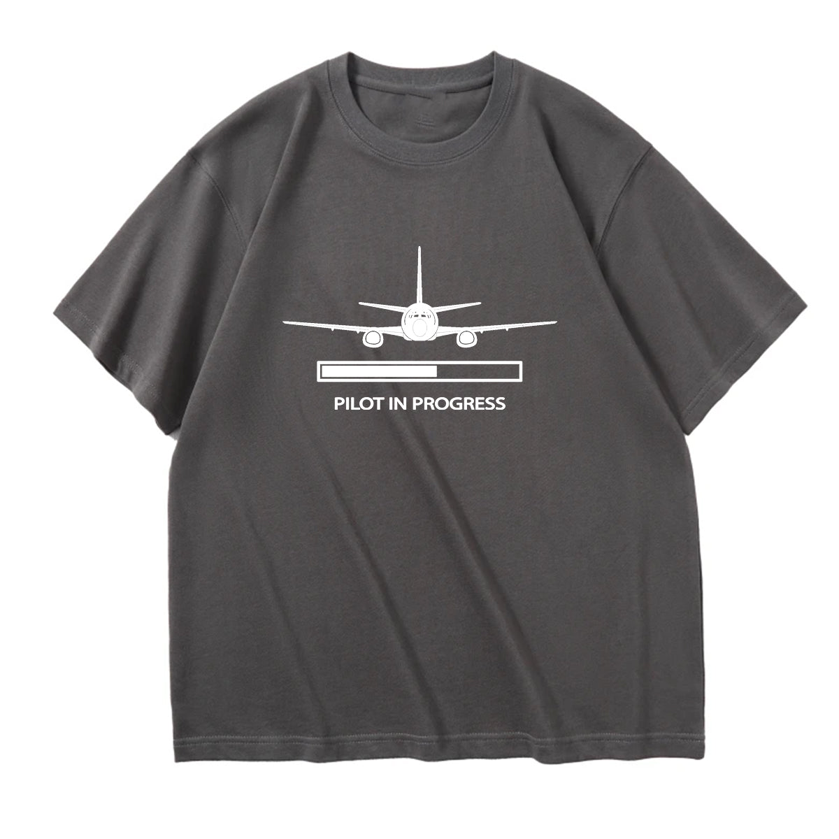 Pilot In Progress Designed Relax Fit T-Shirts