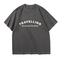 Thumbnail for Travelling All Around The World Designed Relax Fit T-Shirts